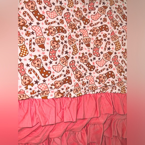 NWOT Dream Big Little Co Christmas 2023 Print Santa Dogs 🦮🐾 READ INFO - Picture 4 of 4